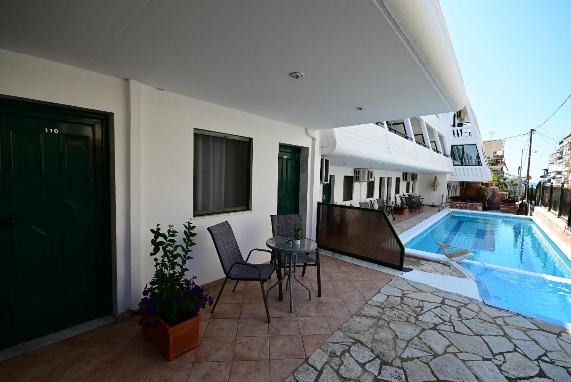 Villa Cariatis Nea Kallikrateia Exteriör bild